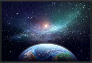 Plakat Exoplanet in deep space