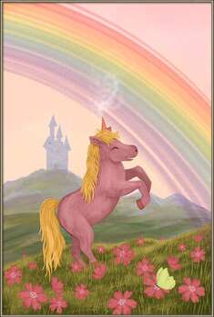 Plakat Rainbow Unicorn