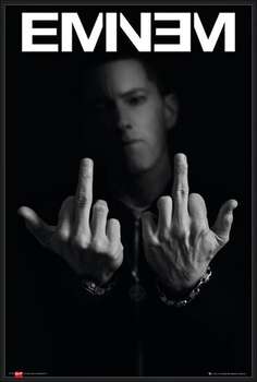 Oprawiony plakat Eminem - Fingers