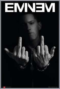 Oprawiony plakat Eminem - Fingers