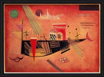 Oprawiony plakat Wassily Kandinsky - Whimsical