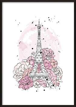 Plakat Peony paris