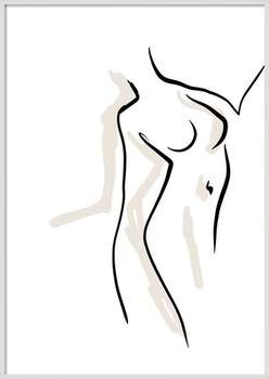 Plakat Standing girl