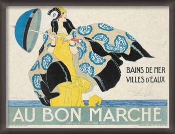 Plakat Au Bon Marché (Art Nouveau Vintage)