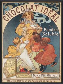 Plakat Chocolat Ideal Chocolate Advert
