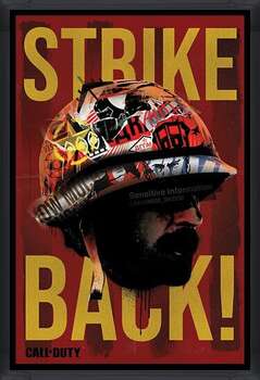 Oprawiony plakat Call of Duty: Black Ops Cold War - Strike Back